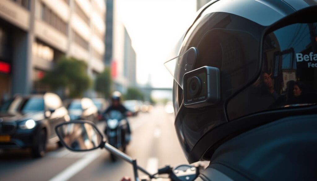 motorcycle helmet camera mounting practices