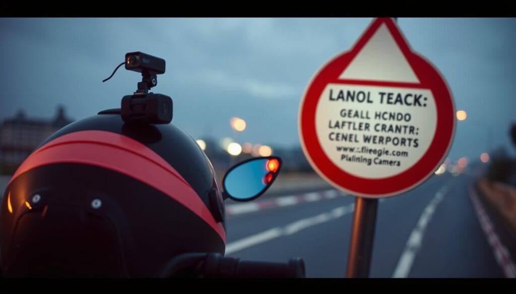 motorcycle helmet camera regulations